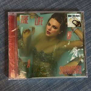 The Life of a Showgirl CD with Teal & Red Cover